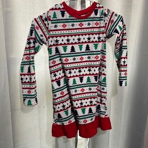 Girls (5/6) Holiday Pajamas Gown